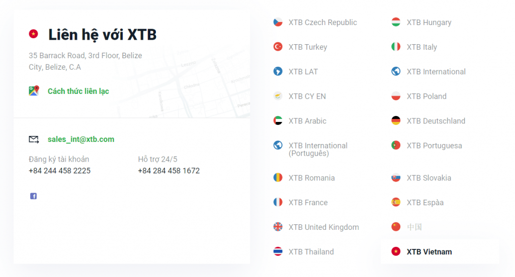 Chăm sóc khách hàng tại XTB